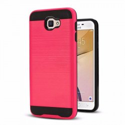 Samsung Galaxy On7 (2016), Galaxy J7 Prime (2016) Armor Hybrid Case (Hot Pink)